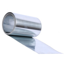 1PC 99.99% Purity Zinc Zn Thin Rolled Piece Foil Sheet Tape 0.02 - 1.0 * 100/200 picture