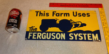 VINTAGE THIS FARM USES THE FERGUSON SYSTEM FORD TRACTOR 15.5