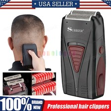 Men Electric Shaver Razor Beard Trimmer Hair Shaving Machine USB Rechargeable US picture