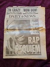 tupac shakur death daily news picture