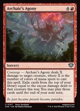 MTG -  Archaic's Agony (107) picture
