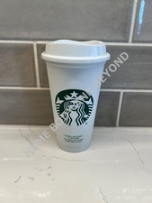 STARBUCKS Reusable Grande 16 OZ Plastic Coffee Tea Hot Cup Mug picture