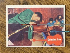 1956 TOPPS ELVIS PRESLEY 27 SWINGING LOW picture