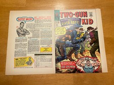 TWO GUN KID #79 art original comic cover proof 1966 MARVEL WESTERN  picture