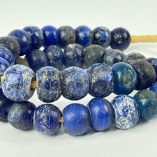 Dogon Bohemian Blue Trade Beads picture