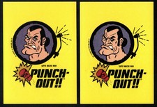 1989 Topps Nintendo PUNCH OUT SUPER MACHO MAN Sticker Trading Card #6 NM picture
