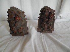 Syroco wood composite harvest bookends picture