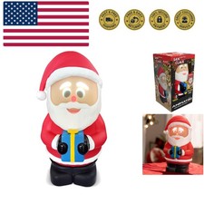 SanTek Talking Animated Santa Claus with Built in Projector & Speaker in The ... picture