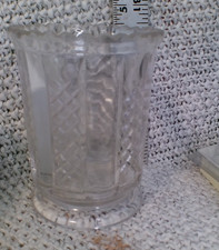 Vintage Early American Pressed Glass (EAPG) item, spooner/small vase approx.4.5