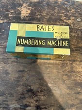 VINTAGE BATES NUMBERING MACHINE 4 Movement picture