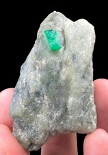 48 Grams Emerald Crystal on Matrix from Swat Valley Pakistan | Emerald Specimen picture