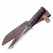 VINTAGE KA-BAR U.S.M.C Fighting Combat Knife picture