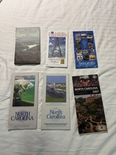 Vintage North & South Carolina State Highway Transportation Maps Lot of 6 Travel picture