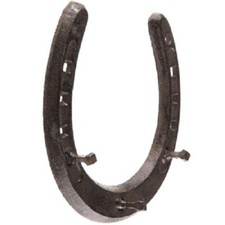 Horse Shoe Hook Rustic Cast Iron Western Cowboy Hat Wall Mounted Coat Key Hanger picture