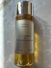 Vintage ZIZANIE De Fragonard Apres Shave GRASSE Paris Unknown Bottle Size picture