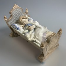 Lladro “Rock A Bye Baby” Porcelain Figurine #5717 No Box picture