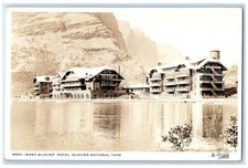 c1930's Many Glacier Hotel Glacier National Park MT RPPC Photo Vintage Postcard picture