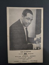 Vintage DUKE ELLINGTON PROMOTIONAL PHOTOGRAPH WILLIAM MORRIS AGENCY picture