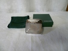 Vintage Kirk Stieff Silverplate Art Deco Style Hand Mirror Purse Vanity Mirror picture