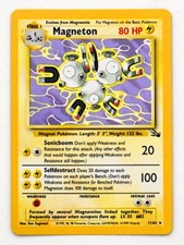 Nintendo Pokemon Magneton Holographic 11/62 Holo Card picture