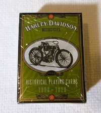 Harley-Davidson Historical Playing Card Double Deck   New picture