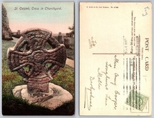 St. Columb Cross in Churchyard England Frith Series Postcard picture