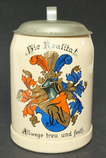 Old student jug Hie Realita students jug Studentika beer mug Zwickau 1924 picture