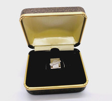 VINTAGE CTO NORTEK WOODTEK 1/10 10K GOLD FILLED LAPEL PIN WITH BOX picture
