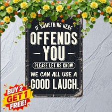 Multi-functional,multi-purpose,fun metal signage Tin Metal Signs Home Dcor 8x12 picture