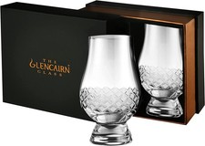 The Glencairn Diamond Cut Two Glass Boxed Set with a Gift Sleeve picture