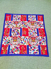 Thai handmade blanket 58inches by 60 inches from the 1980's picture