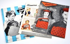 3 - 1955 - 1954 VINTAGE Hiawatha Catalogs Hats & Bags MCM - Mid Century Modern picture