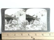 Hot Sulphur Springs Banff Alberta Stereoview Underwood & Underwood 1900s Canada picture