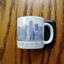 Starbucks Architecture Series Los Angeles 2006 Mini Coffee Mug 2 Fl Oz. picture