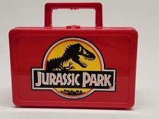 Vintage 1992 Jurassic Park Kids Katchalls Plastic Case Creative Plastics AS IS picture
