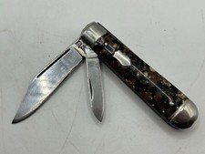 Vintage Imperial Prov RI USA Barlow Style Folding Pocket Knife W/ Resin Handle picture