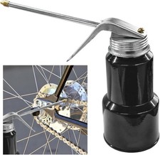 Pump Oiler Can, 8OZ Capacity 250ML Oil Squirt Can with Handle, Pistol Oil Spray picture