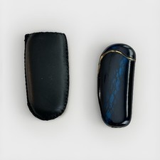 Vintage Blue Abstract Design Lighter Gas picture