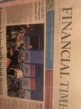 The Financial Times Monday 7 September 2026 picture