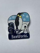 Rare SeaWorld Winter Penguin Pin – Limited Edition of 1,200 VERY RARE  LAST ONES picture