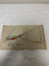 Original July 12 1928 Proposed Motor Parkway Map Long Island New York picture