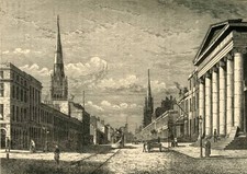 Union Street Aberdeen 1898 Union Street named after Acts of Union - Old Photo picture