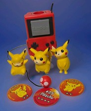 VINTAGE 1999 POKEMON POKE BALL BLASTER 3 Battle Discs - 3 PIKACHU #25 EUC picture