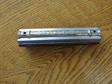Antique Vintage INVICTA Round Harmonica West Germany picture