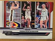 2026 PANINI INSTANT 161 CAITLIN CLARK SOPHIE CUNNINGHAM BASKETBALL CARD #1/1252 picture
