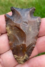 Beautiful River Polished Early Archaic Gilchrist - 2 1/2