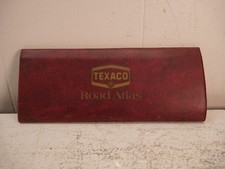 Vintage Texaco Road Atlas Protective Cover w/ 1974 Rand McNally Road Atlas picture