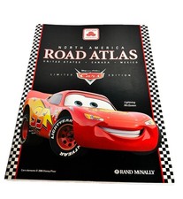 State Farm Disney Cars Rand McNally North America Road Atlas Limited Edition picture