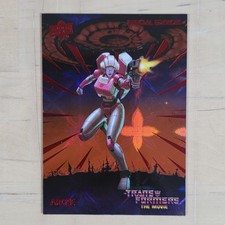 2026 Upper Deck Transformers The Movie 40th Arcee 112/1986 Anniversary Foil Card picture