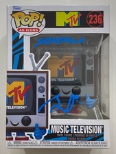 Musician Brent Smith of Shinedown Signed 2024 MTV Funko Pop #236 JSA COA CH42353 picture